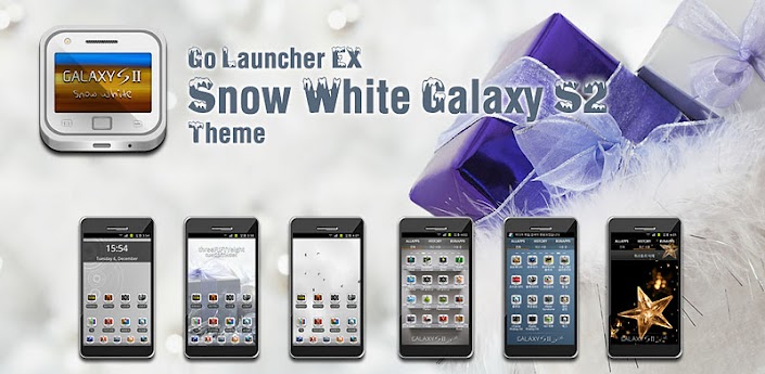 Snow White Galaxy Pergi Launcher