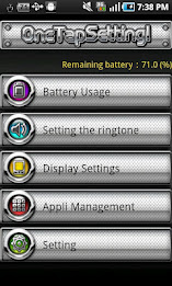 One tap setting! poster 2