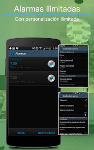 Captura de pantalla de la aplicacion Android Digital Alarm Clock