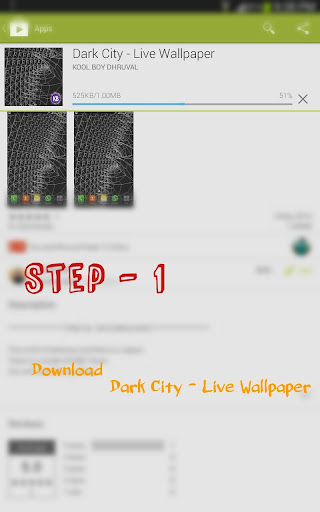 Dark City - Live Wallpaper