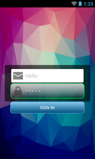 Demo Login Screen Screenshots 1