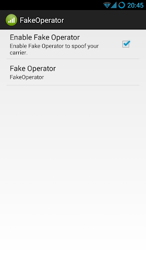 Fake Operator
