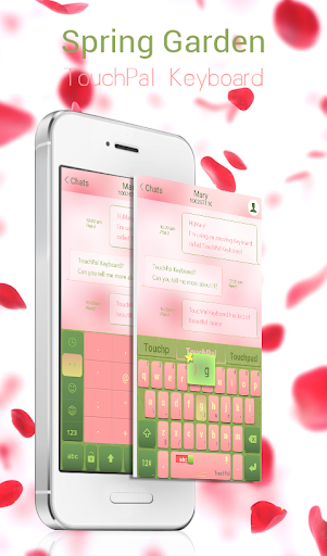 TouchPal Spring Garden Theme