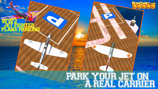 【免費家庭片App】WW2 Jet Fighter Plane Parking-APP點子