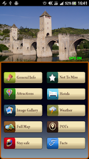 Cahors Offline Map Guide - náhled