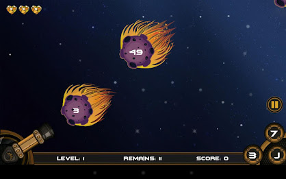 Meteor: Math Planet Defense poster 4