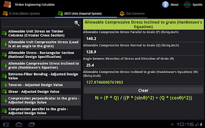 Timber Engineering Calc Tablet poster 4