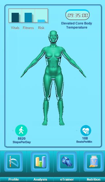 DNA Health Tracker Pro Screen 1