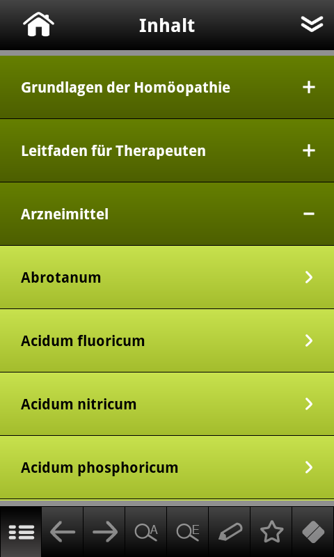 Homöopathie pocket Screen 2