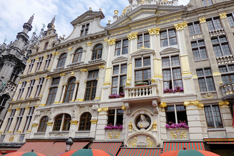 Building in Brussels, Belgium.