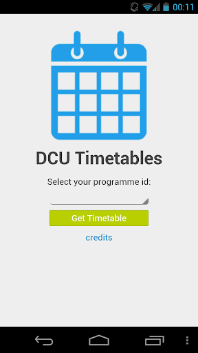 DCU Timetables