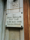 Hommage à Louis Gallin