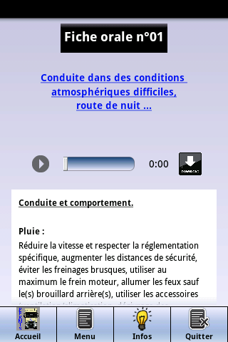 Permis Poids Lourd C Screen 3