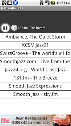 Jazz Radio Free」 - Androidアプリ | APPLION