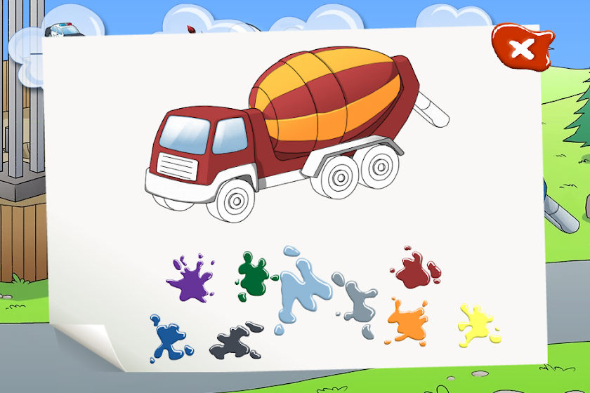 Amazing Cars - kids story book Screen 2