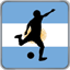 Real Football Player Argentina mobile app icon