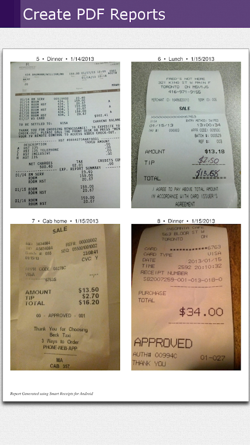 Smart Receipts Android Apps on Google Play