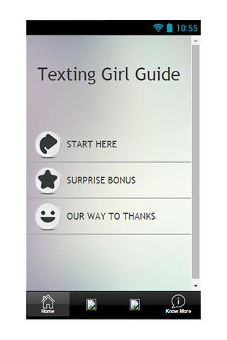 Texting Girl Guide