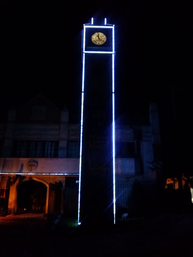 Torre De Reloj De Noche 