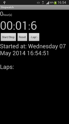 Stopwatch Countdown Timer