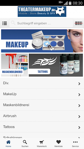 【免費購物App】Theatermakeup.de-APP點子