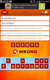 Clues to Bible Character poster 21