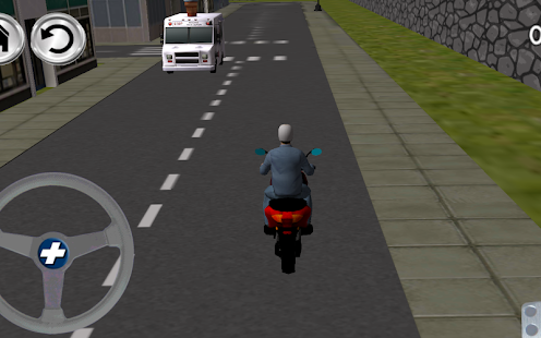 Free city scooter traffic drive 3D APK