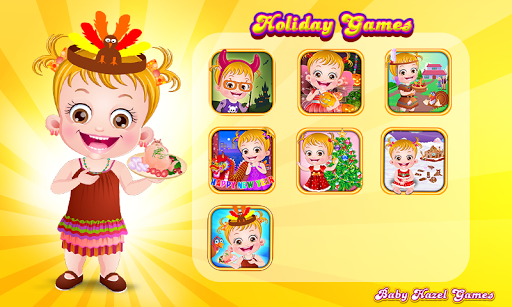 Baby Hazel Holiday Games