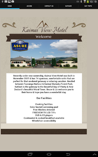 【免費旅遊App】Kaimai View Motel-APP點子