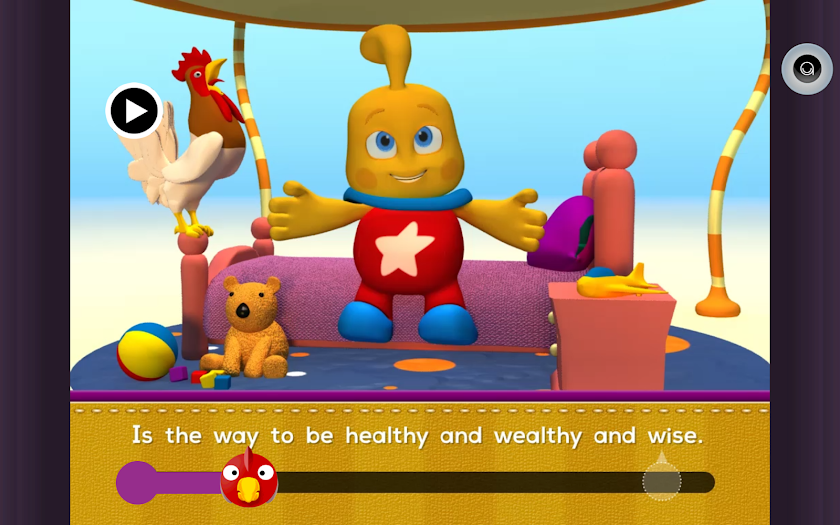 Read Along: Bedtime Storybook Screen 2