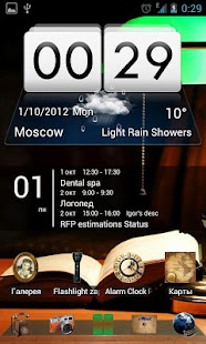 Go Launcher theme Antique Screenshots 0