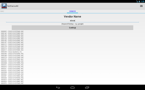 Network "Swiss-Army-Knife" Screenshot