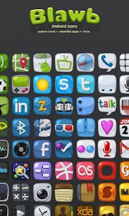 Free blawb LauncherPro Theme APK for PC