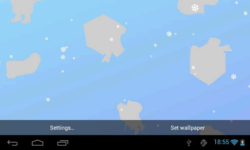 【免費個人化App】Snowfall 3D Live Wallpaper-APP點子