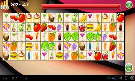 【免費解謎App】Onet Link Fruit Food-APP點子