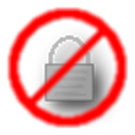 Screen lock suppressor logo