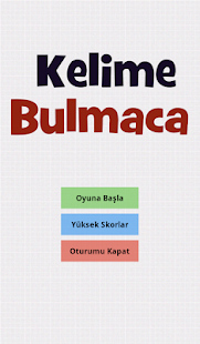 Kelime Bulmaca