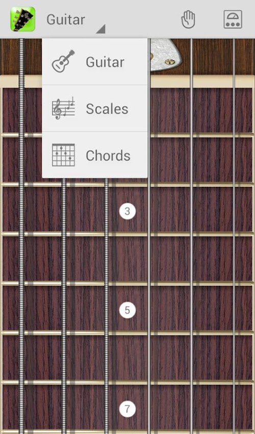 Android application Guitar Droid Pro screenshort