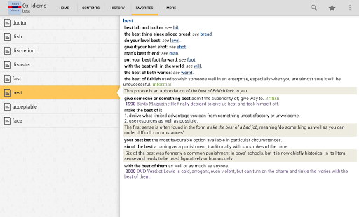 Oxford Dictionary of Idioms Screenshots 2