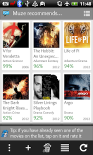 Muze free -movies recommender- - screenshot thumbnail