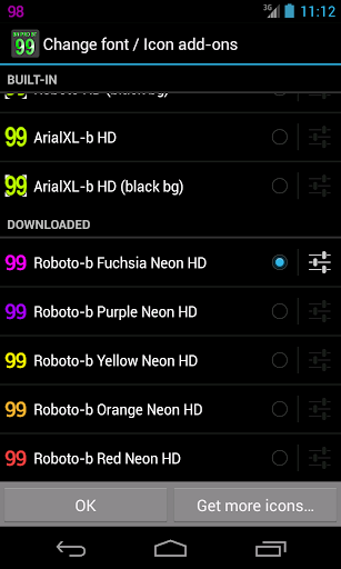 BN Pro Roboto-b Neon HD Text