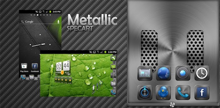 Metallic Theme GO Launcher EX