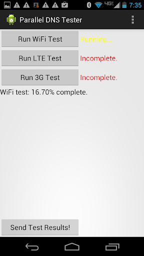 Parallel DNS Experiment