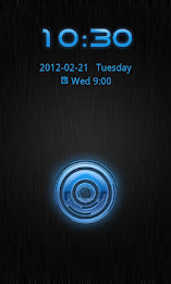 Go Locker Theme Blue Tech poster 1