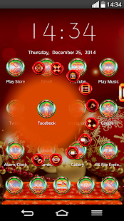 How to download Next Launcher Theme MerryXMAS lastet apk for android