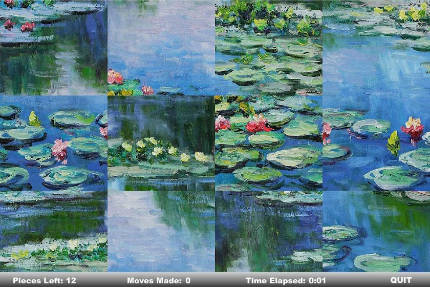 Tile Swap Art History Painting Screen 2
