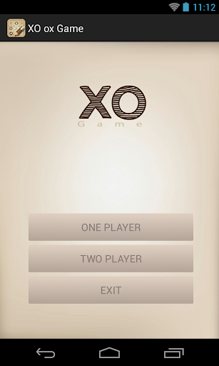 X O x o Game