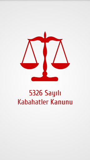 【免費程式庫與試用程式App】5326 Sayılı Kabahatler Kanunu-APP點子