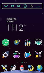 How to mod ColorSpace LINE Launcher theme lastet apk for android