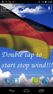 3D Germany Flag banner